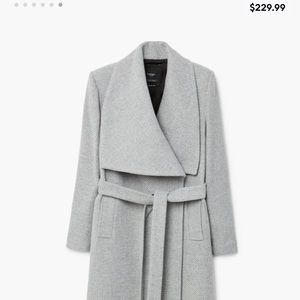 Mango Wool Belted Jacket - New with Tags